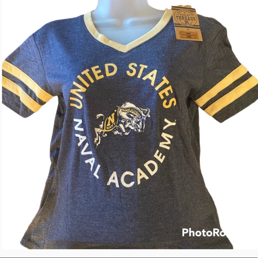 NWT Naval Academy short sleeved t-shirt